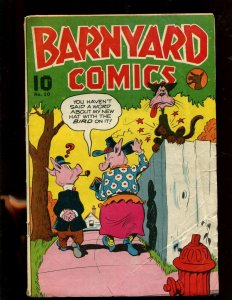 BARNYARD COMICS #10 (4.5) HALETTE THE PUNY PIG!