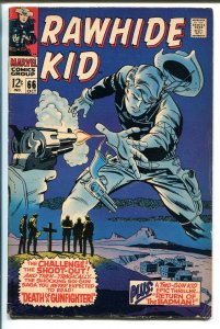 Rawhide Kid #66  1968 - Marvel  -VG+ - Comic Book