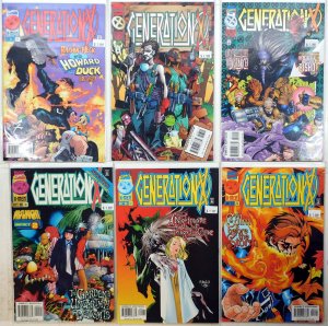 Generation X Lot of 6 #21, 7, 14, 19, 22, 23 (1996) Marvel Comics 1st Print