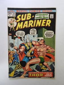 Sub-Mariner #59 (1973) FN- condition
