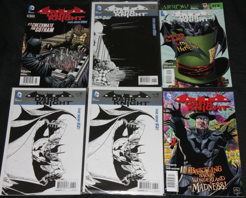 Modern DC BATMAN SKETCH VARIANTS 70pc Mid-High Grade Comic Lot VF-NM Detective