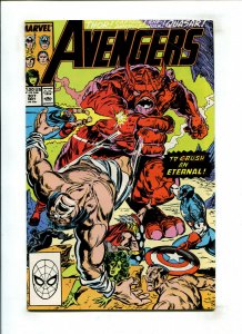AVENGERS #307 (9.0) TO CRUSH AN ETERNAL!! 1989