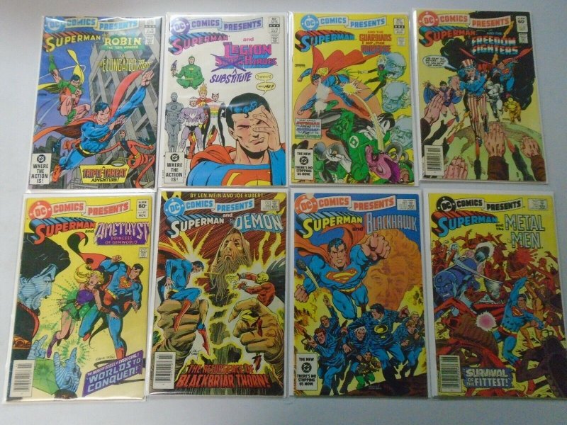 DC Comics Presents lot 30 different from #58-97 last issue avg 6.0 FN (1983-86)