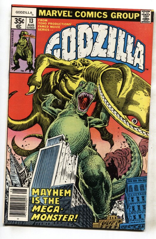 GODZILLA #13 1978-MARVEL-Bronze-Age comic book