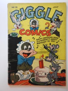 Giggle Comics #31 (1946) W/ Superkatt! Good+ Condition!