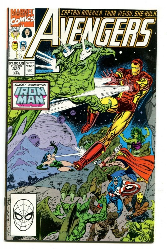 Avengers 327 NM+ 9.6 Marvel Uncertified 1990 FREE SHIP