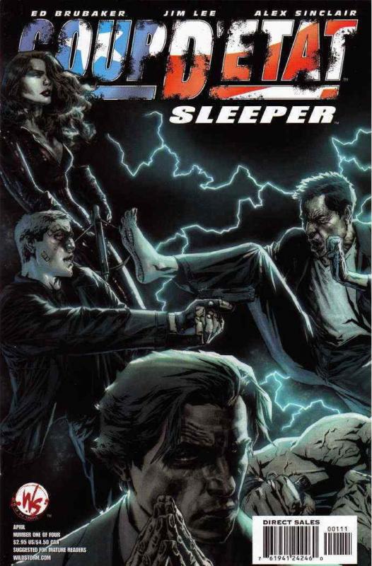 Coup D’Etat: Sleeper #1A VF/NM; WildStorm | save on shipping - details inside