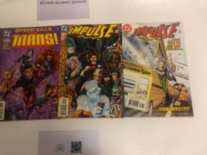 4 DC Comic Books Impulse # 49 54 The Titans #7 Starman #54   17 KE6