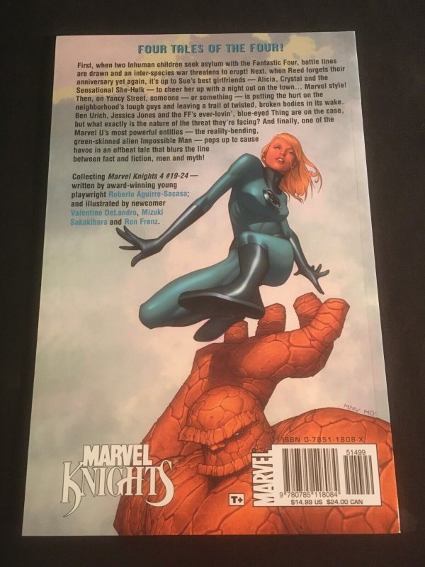 MARVEL KNIGHTS 4 Vol. 4: IMPOSSIBLE THINGS HAPPEN EVERY DAY Trade Paperback