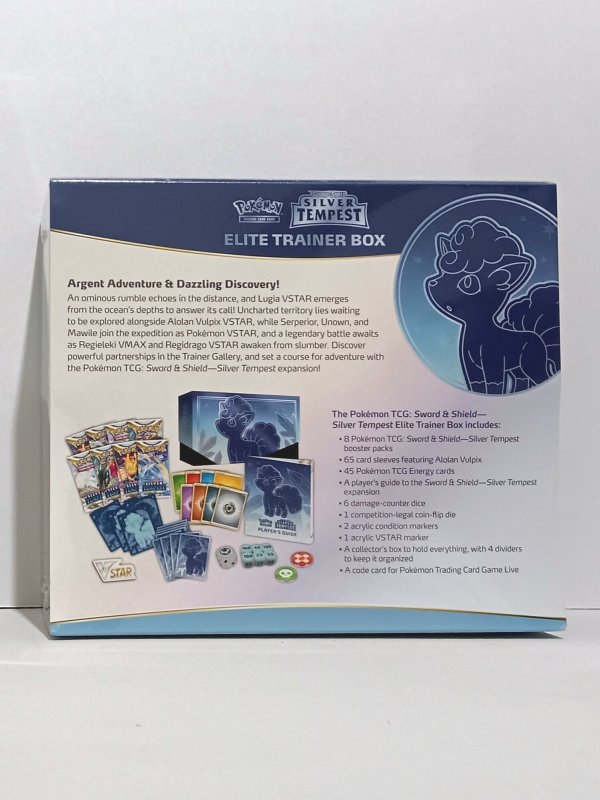 SILVER TEMPEST ELITE TRAINER BOX | SWORD & SHIELD | GAMEFREAK 2022 | NIB SEALED