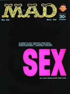 Mad #83 VG ; E.C | low grade comic magazine sex cover