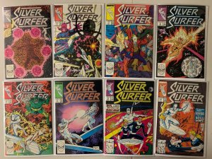 Silver Surfer comics run #1-40 + 3 annuals 43 diff avg 6.0 (1987-90)