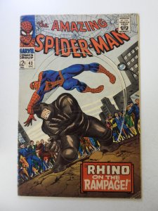 The Amazing Spider-Man #43 (1966) VG condition see description