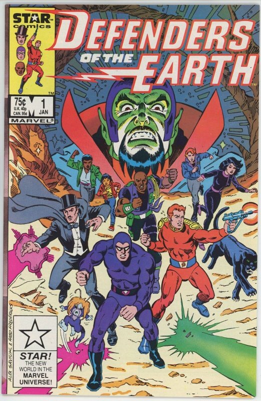 Defenders of the Earth #1 (1987) - 8.0 VF *Stan Lee Story/Flash Gordon*