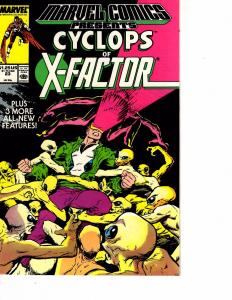 Lot Of 2 Marvel Comics Cyclops of X-Factor #22 and #23  JB4