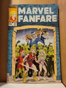 Marvel Fanfare #25 (1986) rsb