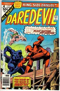 DAREDEVIL ANN  4 (1976) F-VF Black Panther, Submariner COMICS BOOK
