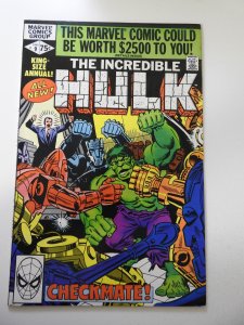 The Incredible Hulk Annual #9 (1980) VF Condition