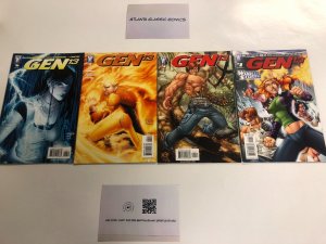 4 Gen 13 Wildstorm Comics Books #1 4 5 6 Simone 76 JW4