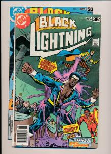 DC Comics BLACK LIGHTNING #10-11 ~ 1st series (1978) ~ F/VF (PF188) 