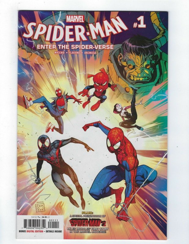 Spider-Man Enter The Spider-Verse # 1 Regular Cover 