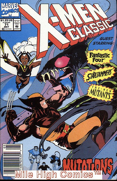 CLASSIC X-MEN (1986 Series) #71 NEWSSTAND Very Fine Comics Book