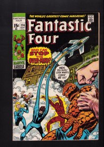Fantastic Four #114 - John Buscema Cover Art! (4.5) 1971