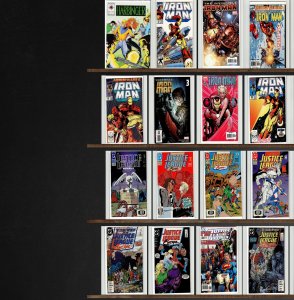 Huge Lot 120+ Comics with Iron Man, Justice League Europe & More!
