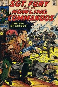 Sgt Fury #61 ORIGINAL Vintage 1968 Marvel Comics