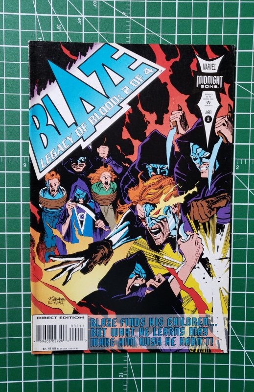 Blaze: Legacy of Blood #2 Newsstand Edition (1994)