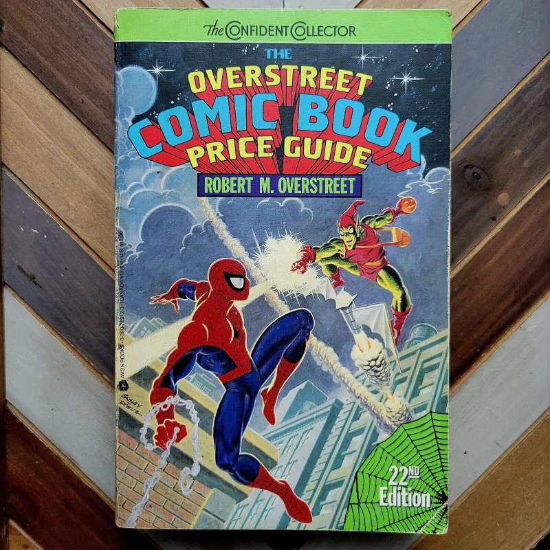 OVERSTREET COMIC PRICE GUIDE 22st Ed (Paperback 1992) Romita Spider-Man Cover