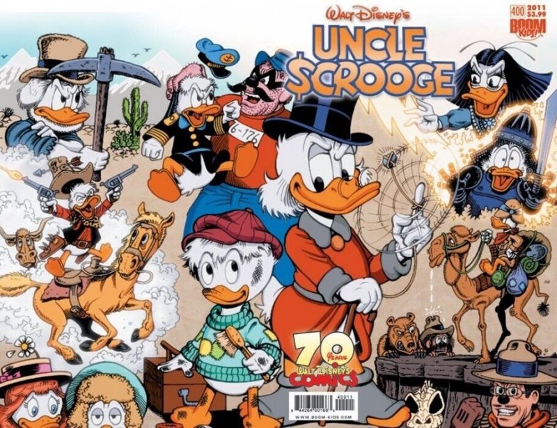 UNCLE SCROOGE #400 MILESTONE ISSUE CELEBRATING 58 YEARS OF UNCLE SCROOGE IDW NM.
