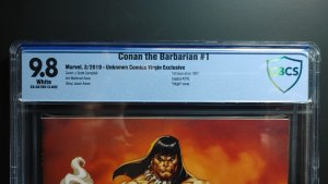 Conan The Barbarian #1 2019 Marvel J Scott Campbell Virgin Variant CBCS 9.8