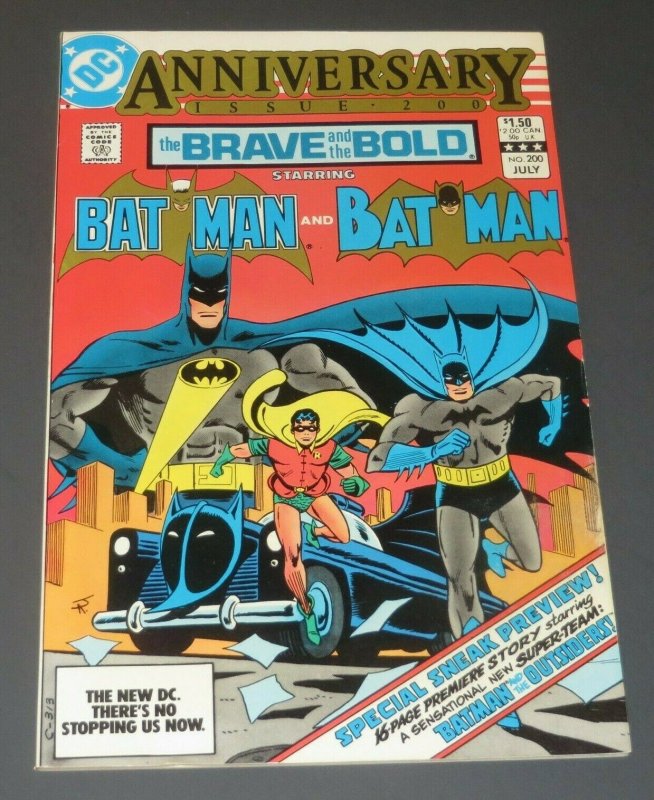 Brave and the Bold #200 FN/VF DC Comic Book 1st App. Batman/Outsiders