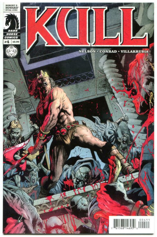 KULL #1 2 3 4 5 6, NM, Robert E Howard, Nelson, Conrad, Villarrubia, 2008, 1-6 A
