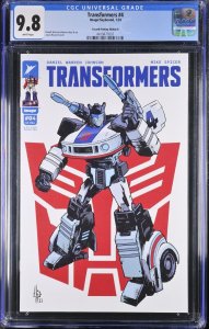 Transformers #4 CGC 9.8 2nd Print Jazz Cover B Image/Skybound 2024 Void Rivals