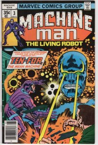 MACHINE MAN #3 - 7.0, WP - Kirby