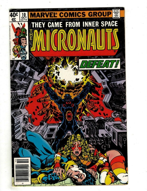 12 The Micronauts Marvel Comics # 1 2 3 4 5 6 7 8 910 11 12 Inner Space J507