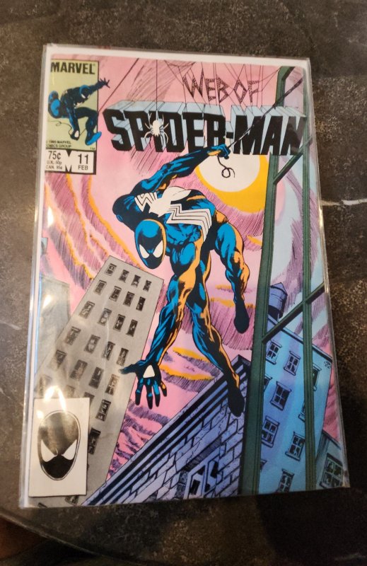 Web of Spider-Man #11 Direct Edition (1986)