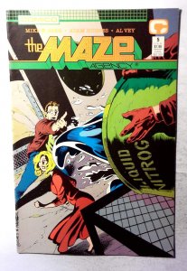The Maze Agency #5 (1989) Comico Comics 1st Print Comic Book