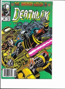 Deathlok #12 Newsstand Edition (1992)