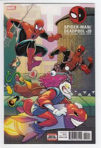 SPIDER-MAN DEADPOOL (2016 MARVEL) #20 CVR A WILL ROBSON