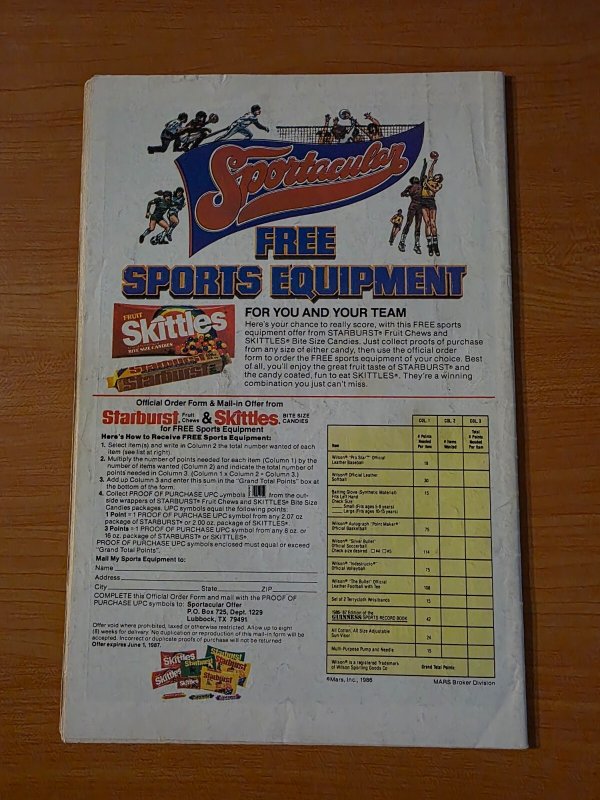 X-Factor #10 Newsstand Variant ~ FINE FN ~ 1986 Marvel Comics