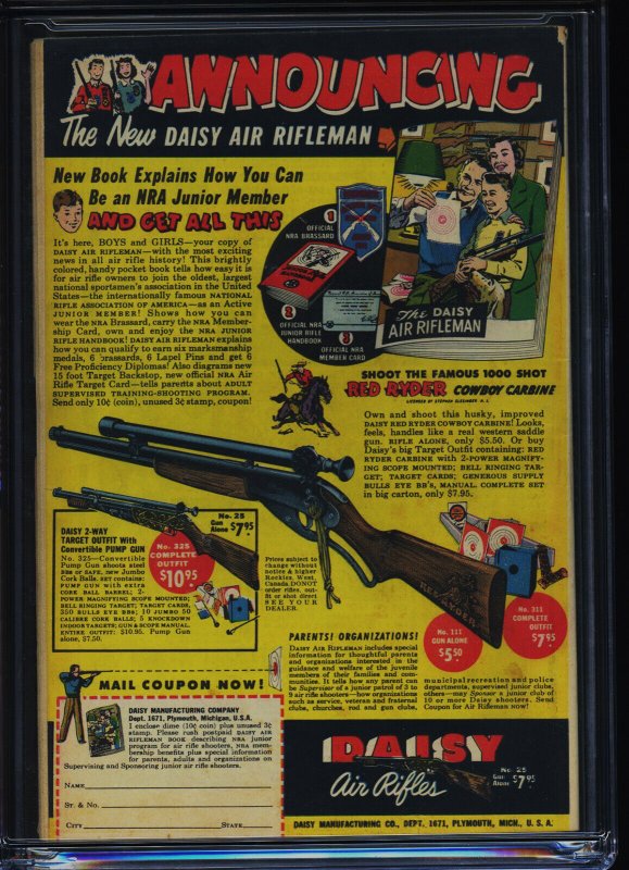 WORLD’S FINEST COMICS #54 - CGC-7.0, OW-W - Batman - Superman - Golden Age