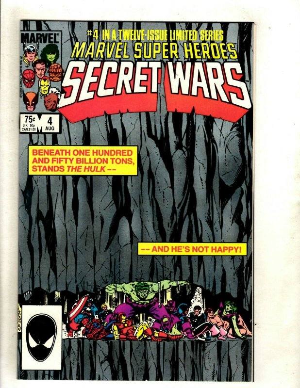 Secret Wars Complete Marvel Comics Series # 1 2 3 4 5 6 7 8 9 (NM) 10 11 12 HJ9