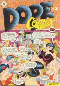 Dope Comix #3 FN ; Kitchen Sink | Underground Howard Cruse 1st Print