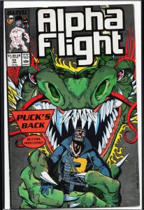Alpha Flight #59 (1988) Alpha Flight [Key Issue]