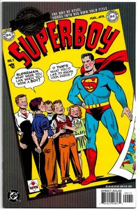 MILLENNIUM EDITION: SUPERBOY #1 (Feb 2001) 9.0 VF/NM  Fun Nostalgia from 1949