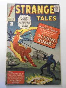 Strange Tales #112 (1963) GD+ Condition staple holes through book