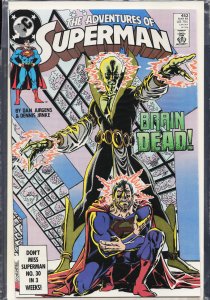 Adventures of Superman #452 Direct Edition (1989) Superman